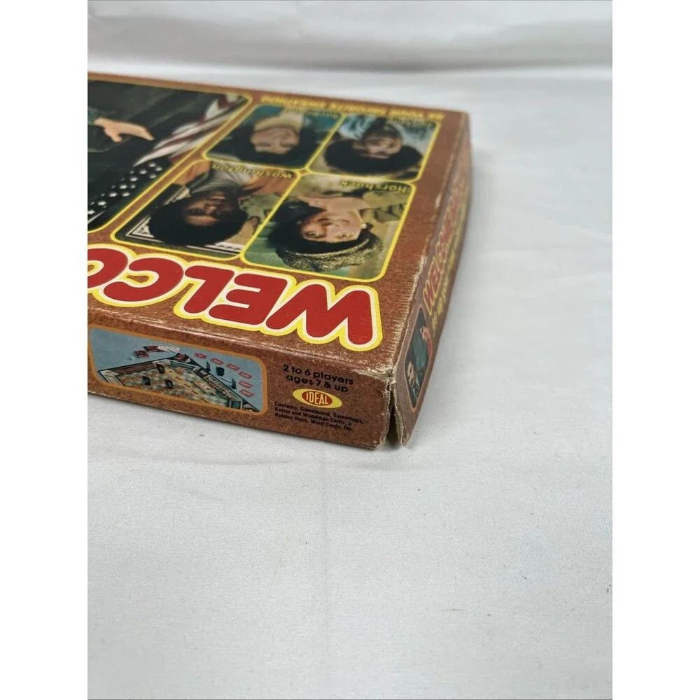 Vintage 1976 Welcome Back Kotter Board Game Travolta Barbarino - Complete
